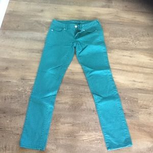 COPY - American eagle turquoise jeans